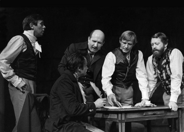 J. Abrhám, R. Hrušínský ml., P. Nárožný, J. Kodet, J. Zahajský / autor: Miroslav Pokorný - hratzu-lctzi-ei006