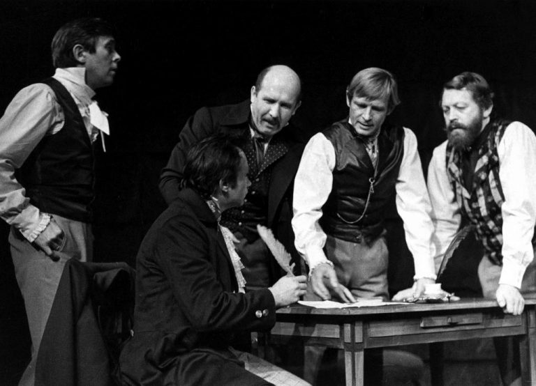 J. Abrhám, R. Hrušínský ml., P. Nárožný, J. Kodet, J. Zahajský / autor: Miroslav Pokorný - hratzu-lctzi-ei017