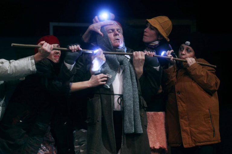 Frankenstein: Petra Hřebíčková, Stanislav Šárský, Kristýna Frejová, Martina Krátká - foto: Alžběta Jungrová - img-28361