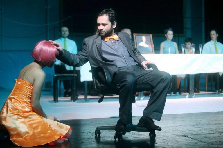 Frankenstein: Petra Hřebíčková, Filip Čapka - foto: Alžběta Jungrová - img-2856