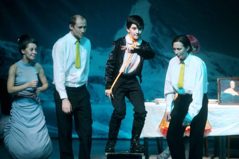 Frankenstein: Martina Krátká, Marek Pospíchal, Vladimír Krejčí / Tomáš Brychta, Kristýna Frejová - foto: Alžběta Jungrová - img-2888