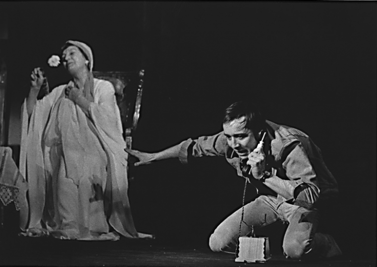 Marie Rosůlková a Viktor Preiss, MDP 1976, foto: Vilém Sochůrek, zdroj: Divadelní ústav - screen-shot-2018-05-22-at-15