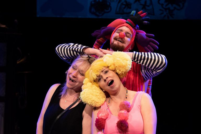 Muzikantská pohádka, Stanislava Topinková Fořtová , Adam Rezner, Kateřina Chrenková (foto: Irena Štěrbová) - muzikantska