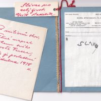 Poslední napsané slovo Ferdinanda Peroutky - jméno jeho ženy